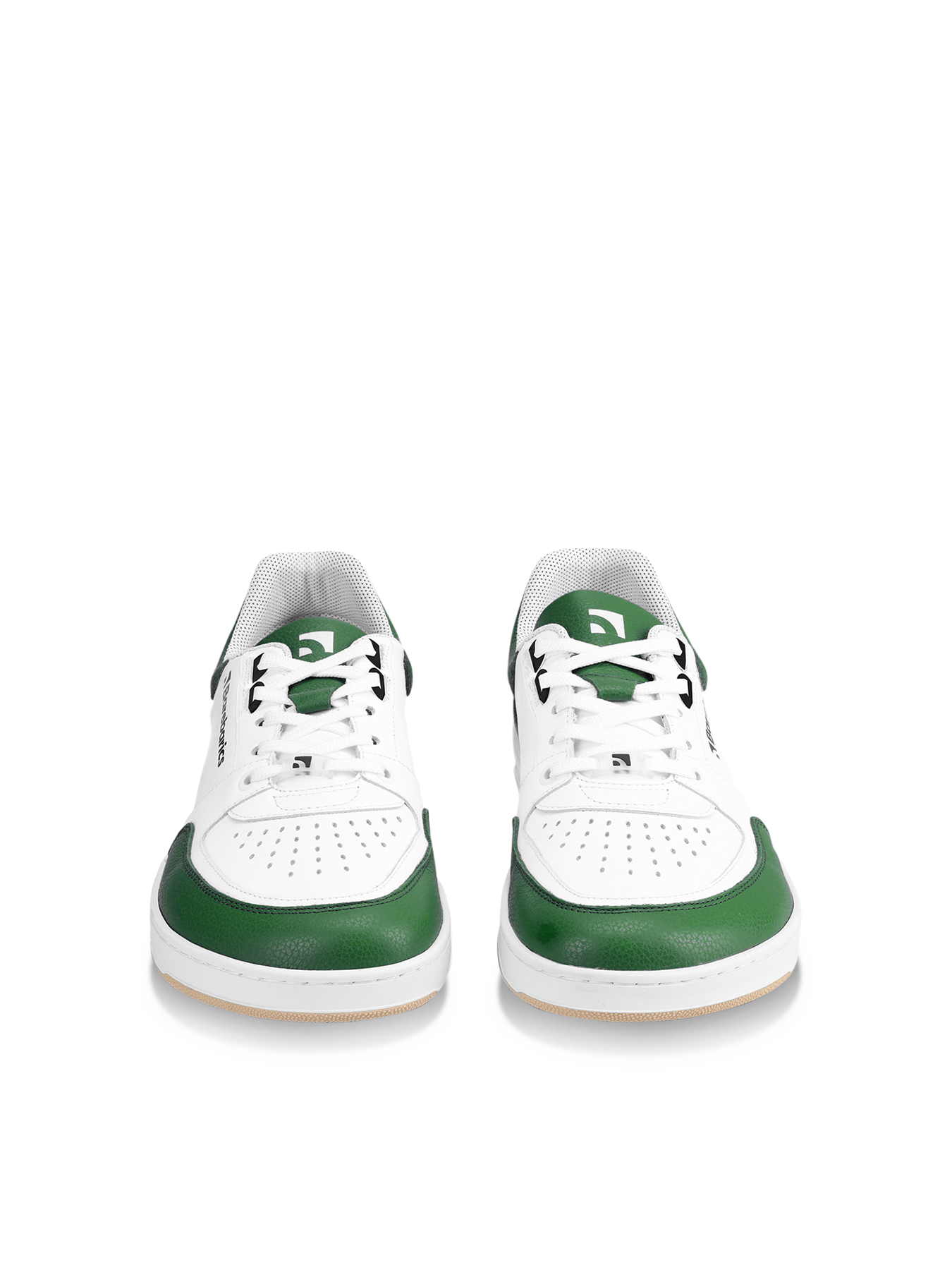 Barfuß Sneaker Barebarics Wave - Weiß & Dunkelgrün