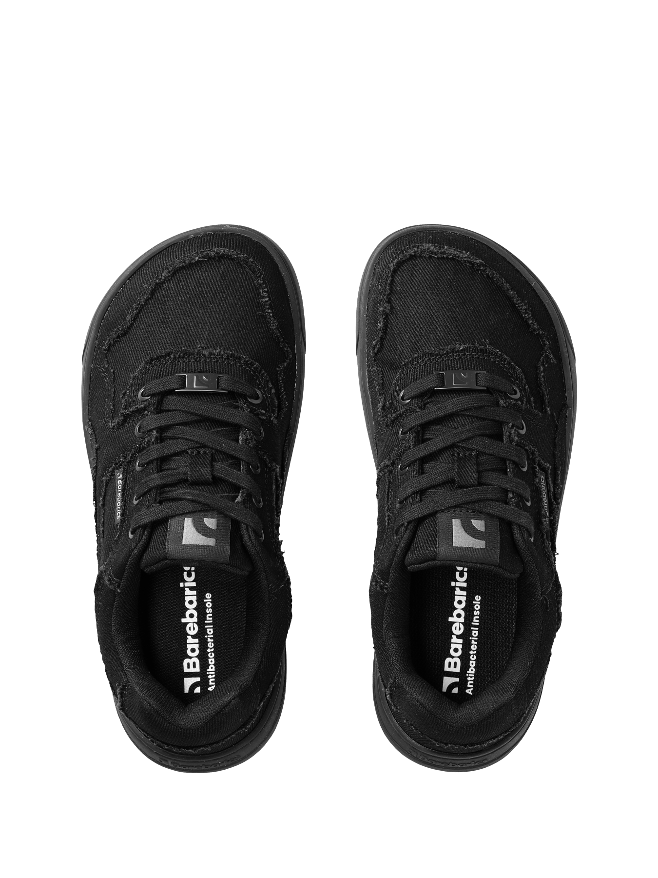 Barfuß-Sneaker Barebarics Zing Denim – All Black