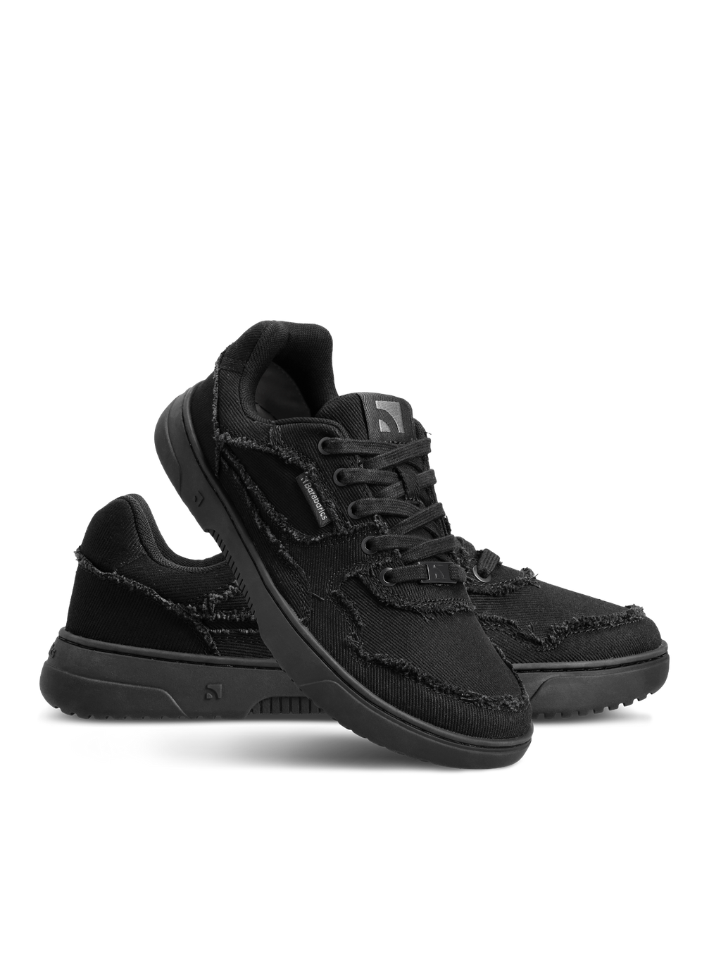 Barfuß-Sneaker Barebarics Zing Denim – All Black