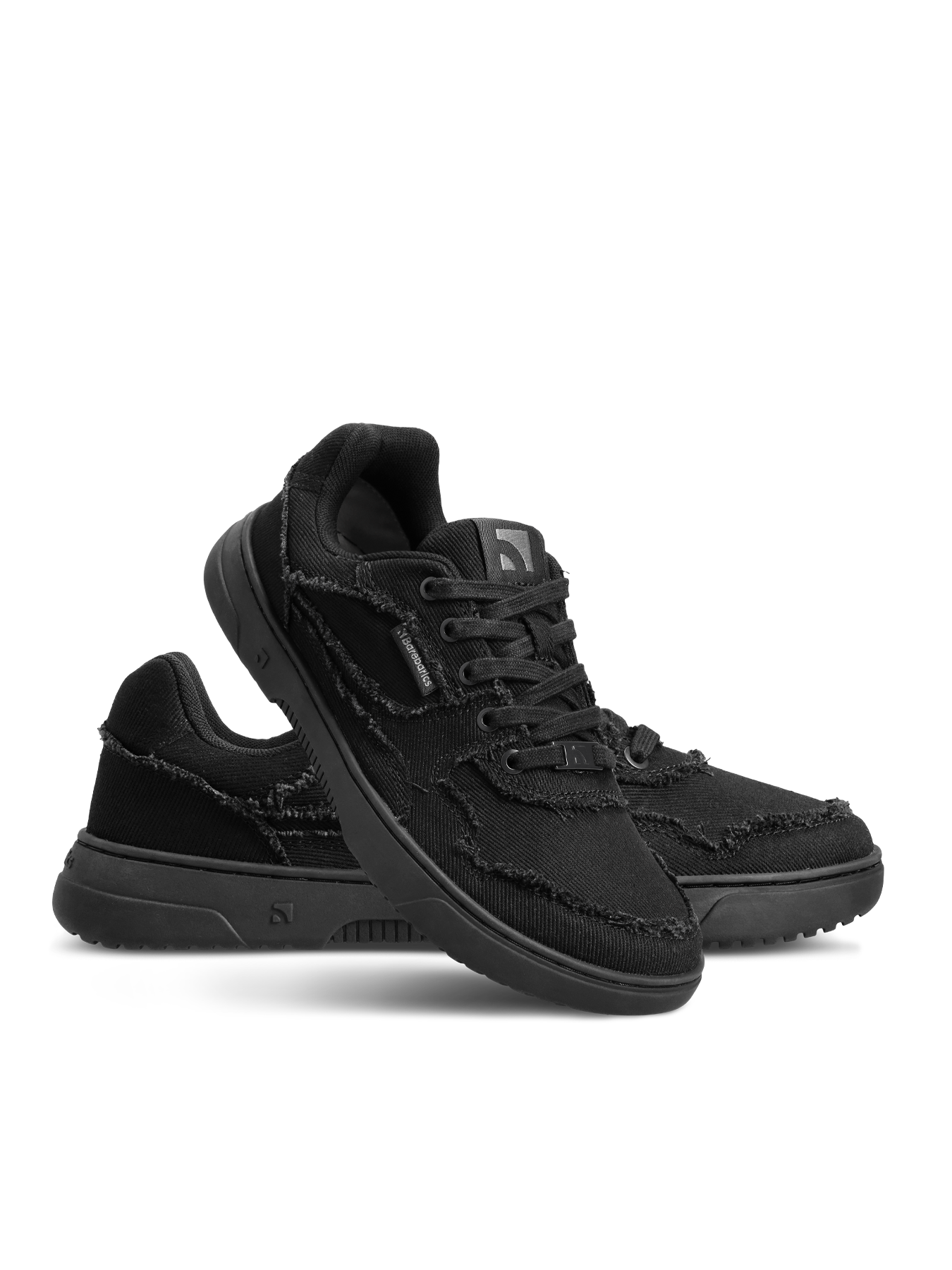 Barfuß-Sneaker Barebarics Zing Denim – All Black