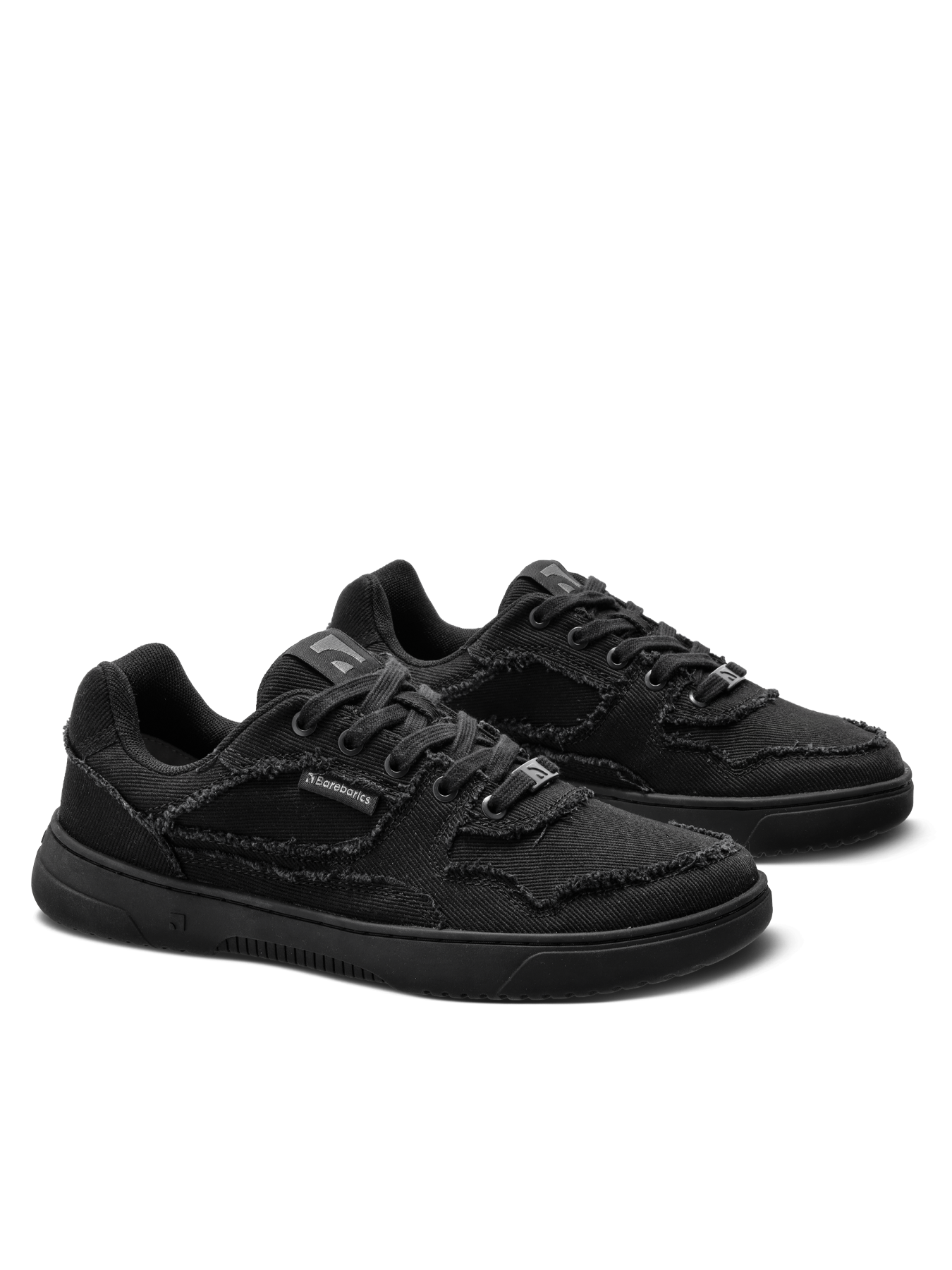 Barfuß-Sneaker Barebarics Zing Denim – All Black