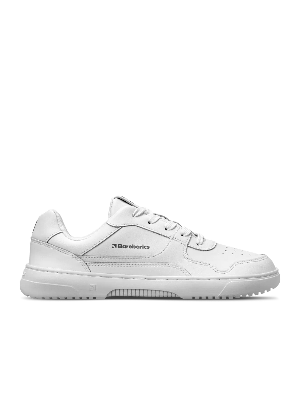 Barfuß-Sneaker Barebarics Zing - All White - Leder