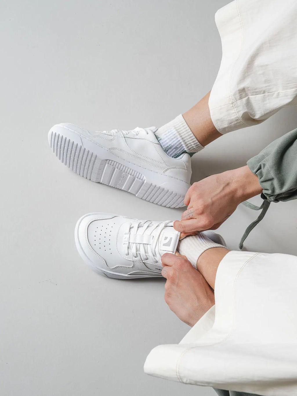 Barfuß-Sneaker Barebarics Zing - All White