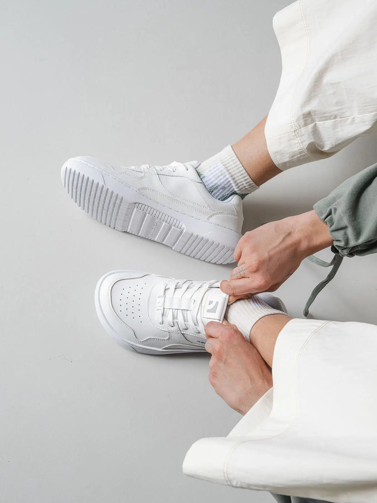 Barfuß-Sneaker Barebarics Zing - All White