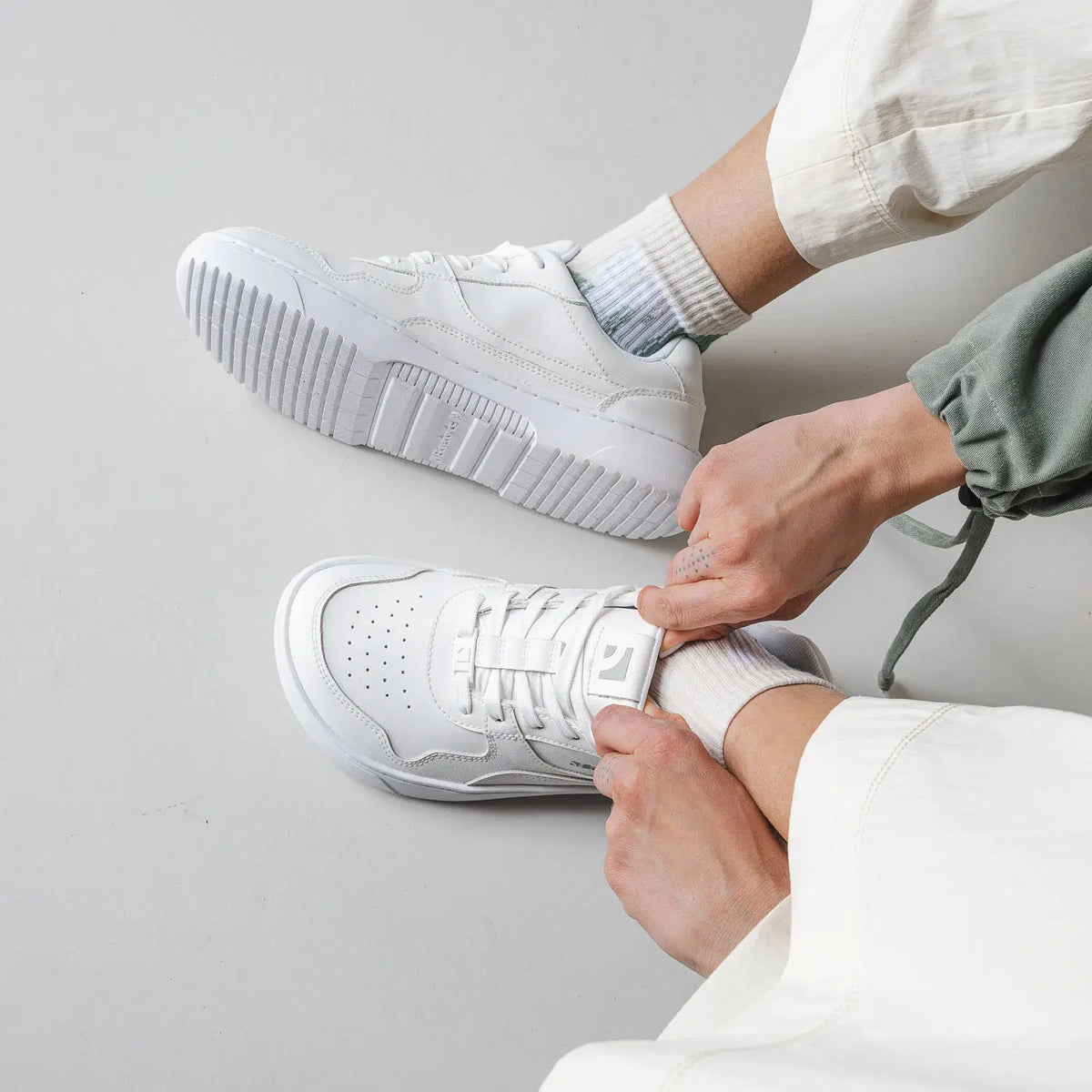 Barfuß-Sneaker Barebarics Zing - All White