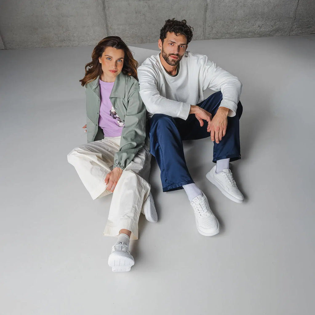 Barfuß-Sneaker Barebarics Zing - All White