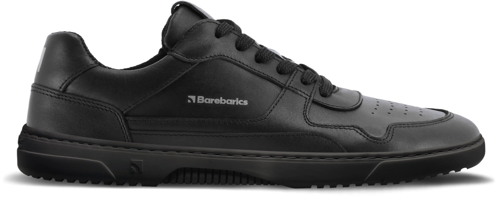 Barefoot Sneakers Barebarics Zing - Black - Leather