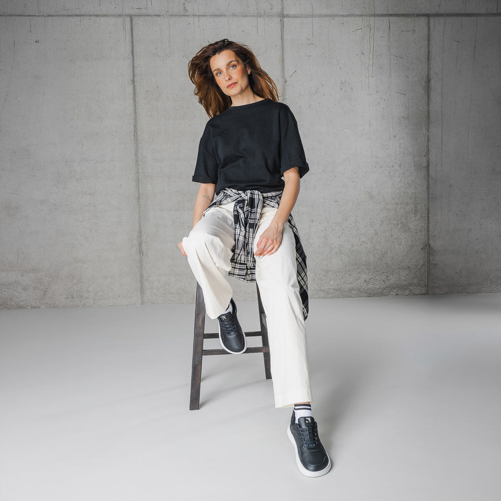Barefoot Sneakers Barebarics Zing - Black & White
