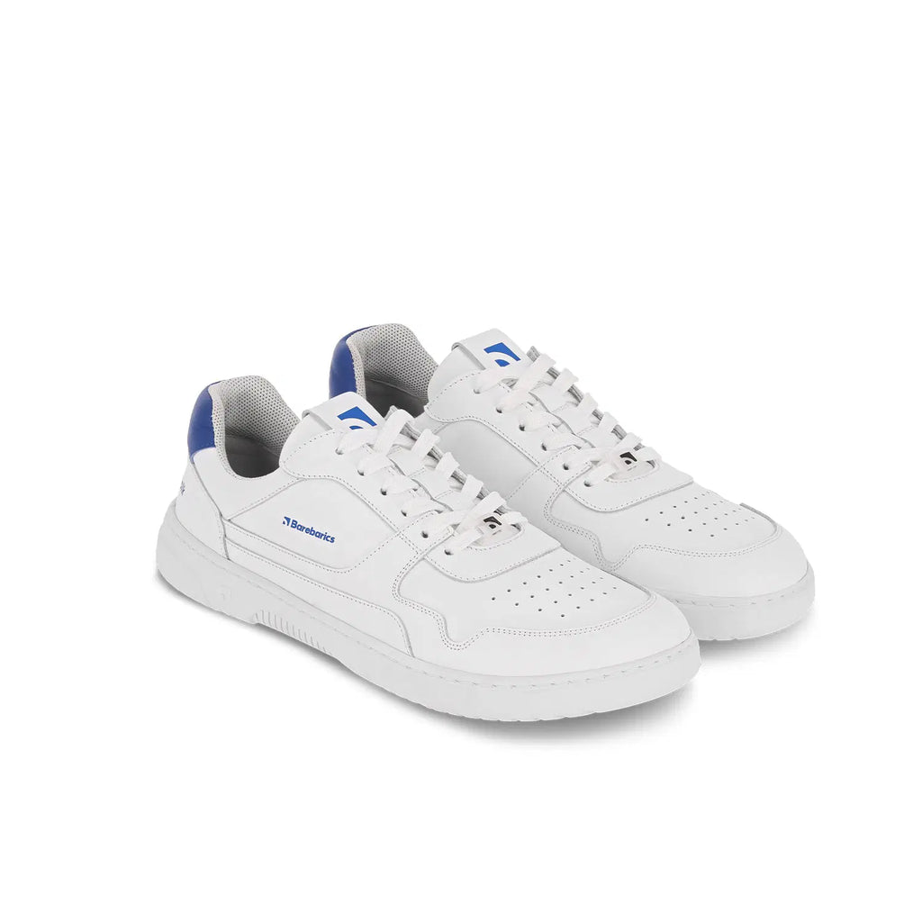 Barfuß-Sneaker Barebarics Zing - Brave Men Talk - Weiß & Blau