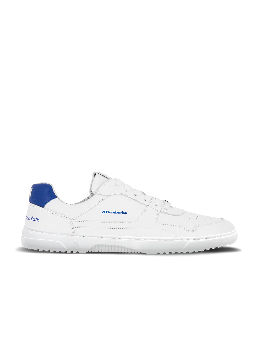 Barfuß-Sneaker Barebarics Zing - Brave Men Talk - Weiß & Blau
