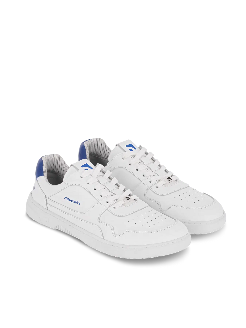 Barfuß-Sneaker Barebarics Zing - Brave Men Talk - Weiß & Blau