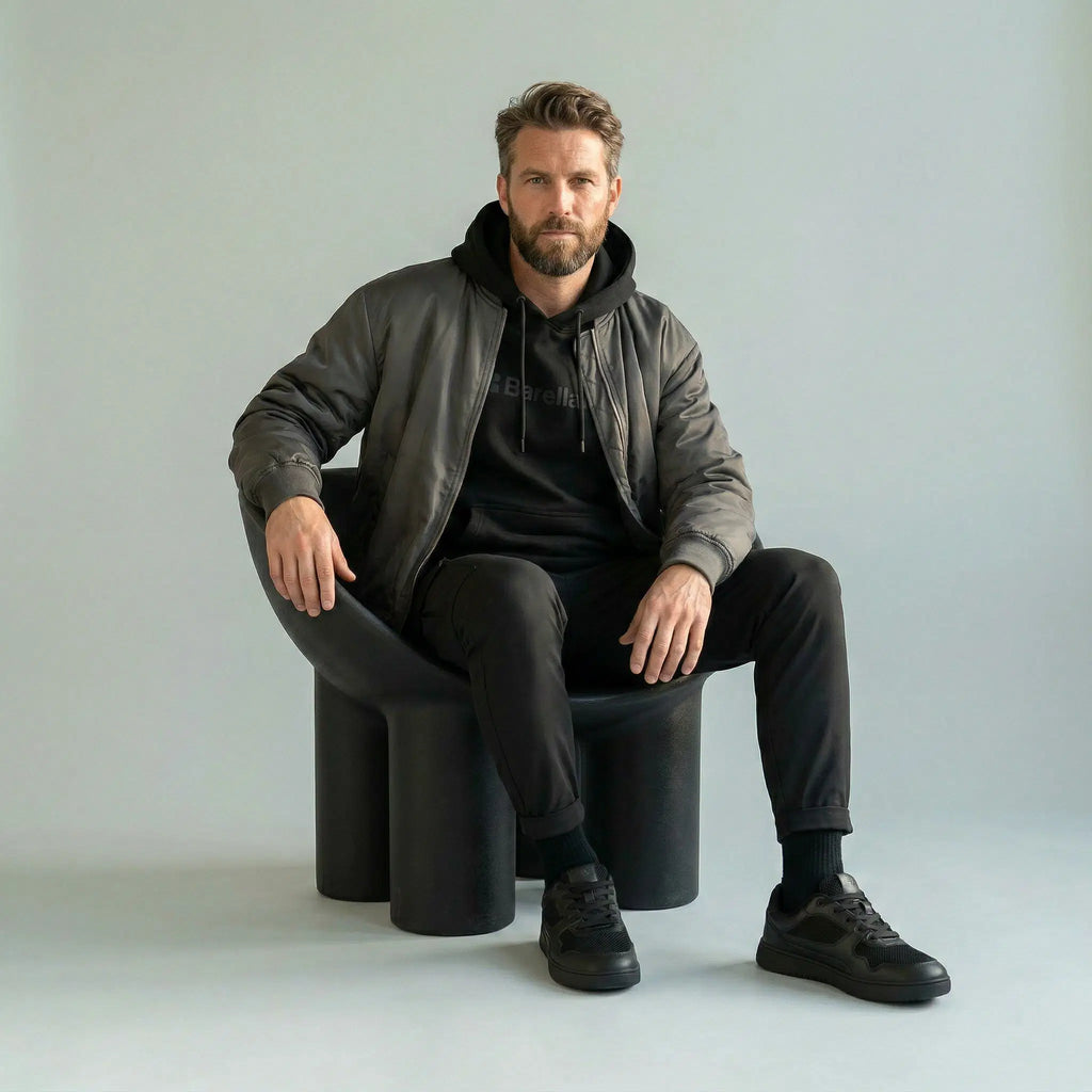 Barefoot Sneakers Barebarics Zing - Fresh - All Black