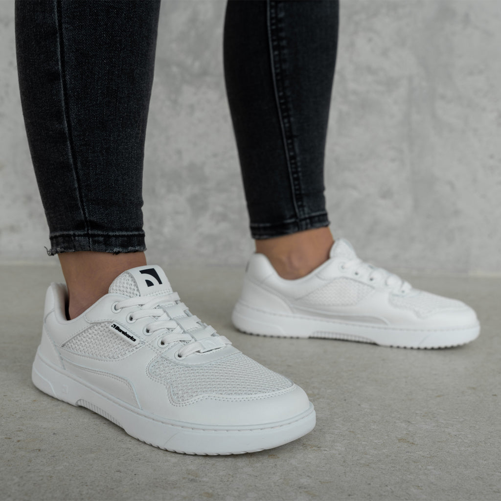 Barfuß-Sneaker Barebarics Zing - Fresh - All White