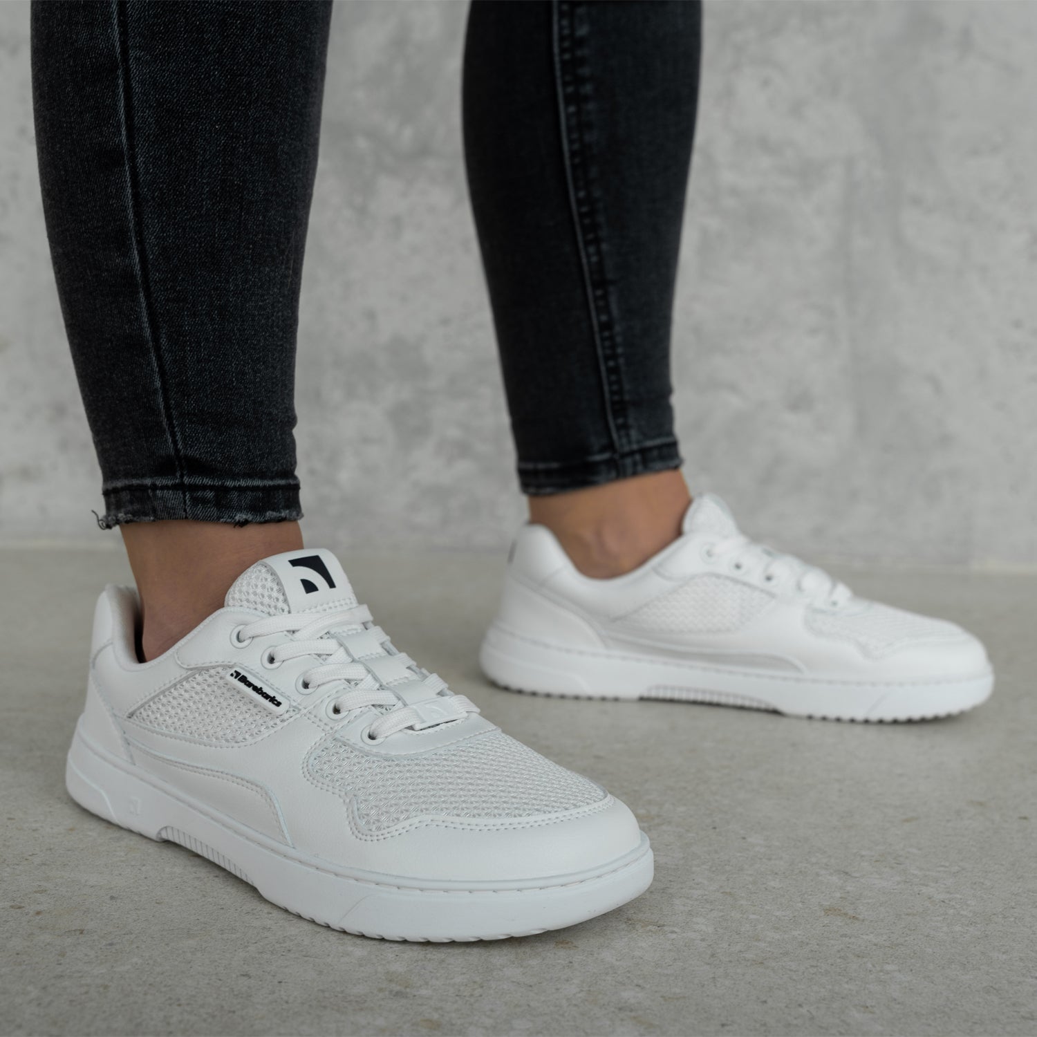 Barfuß-Sneaker Barebarics Zing - Fresh - All White