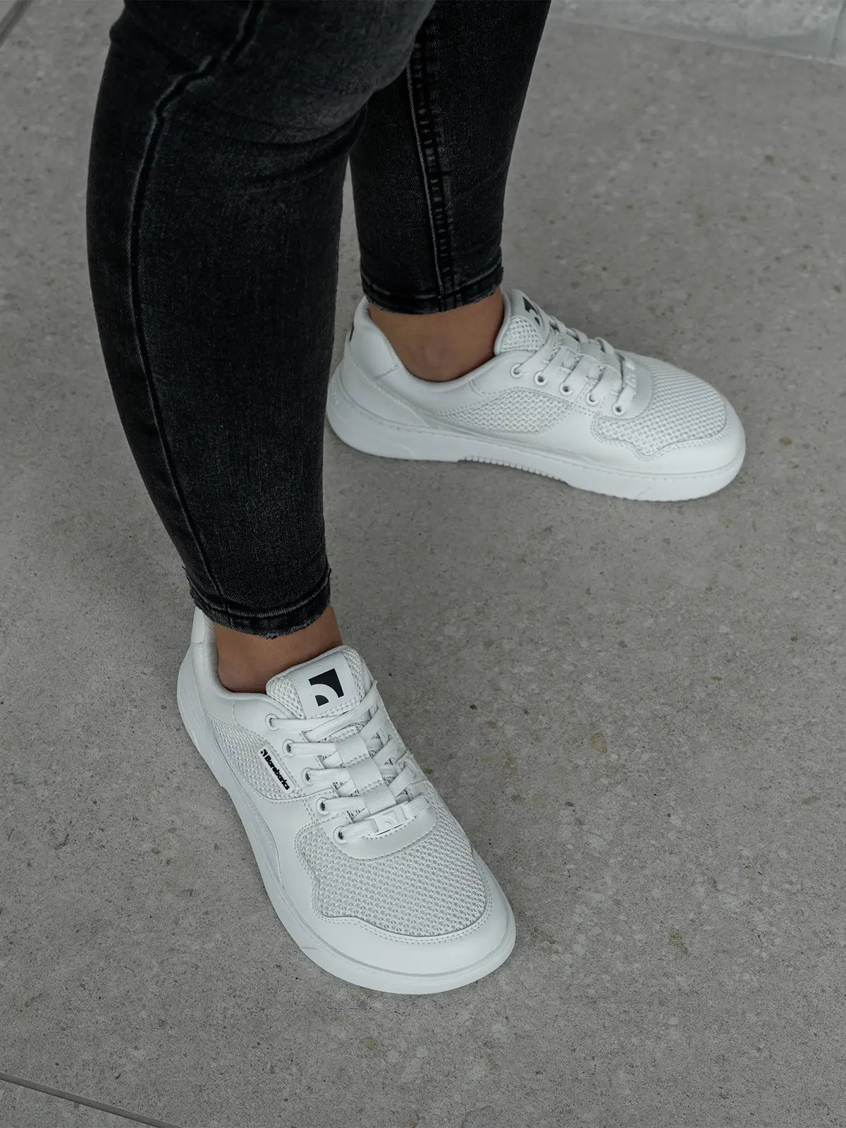 Barfuß-Sneaker Barebarics Zing - Fresh - All White