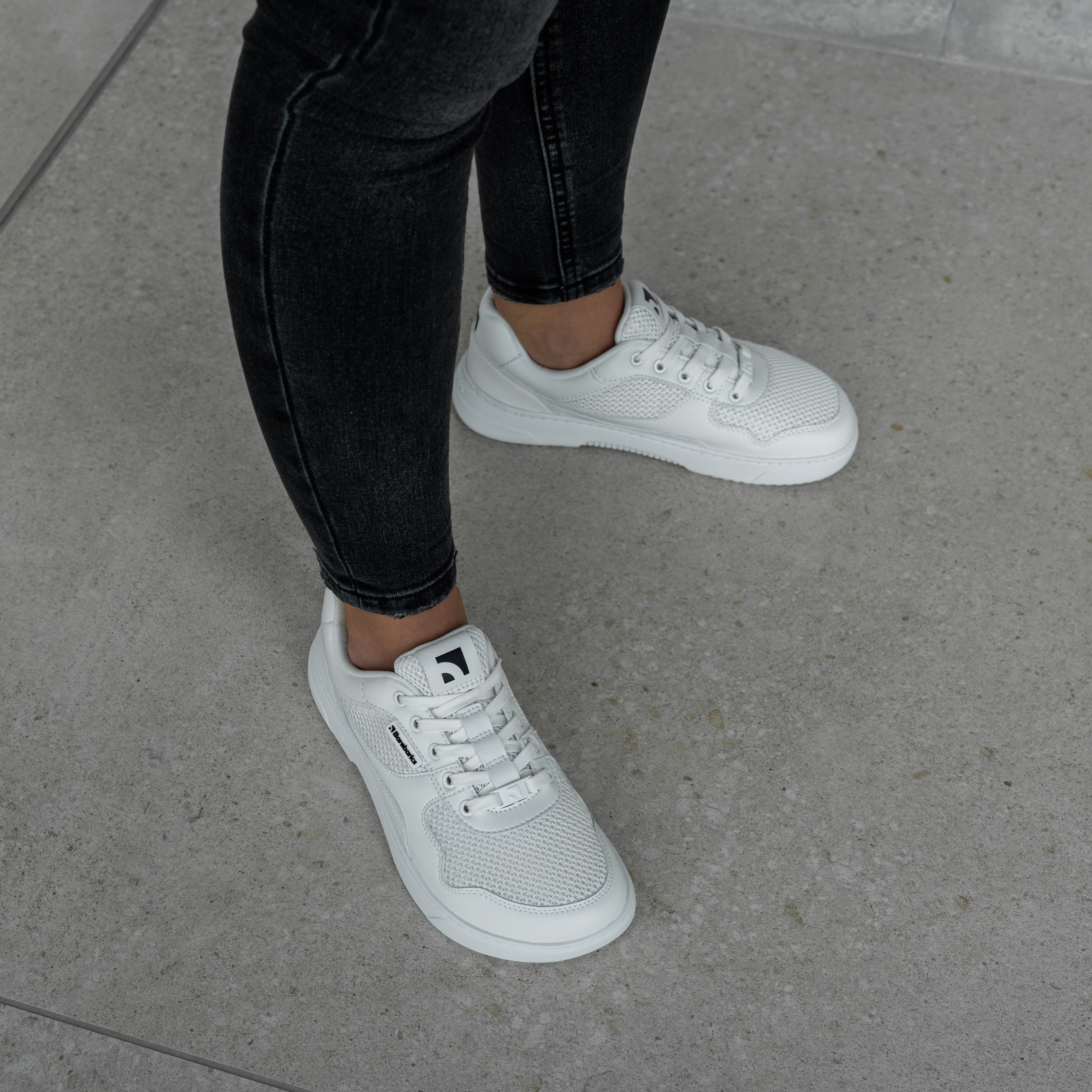 Barfuß-Sneaker Barebarics Zing - Fresh - All White