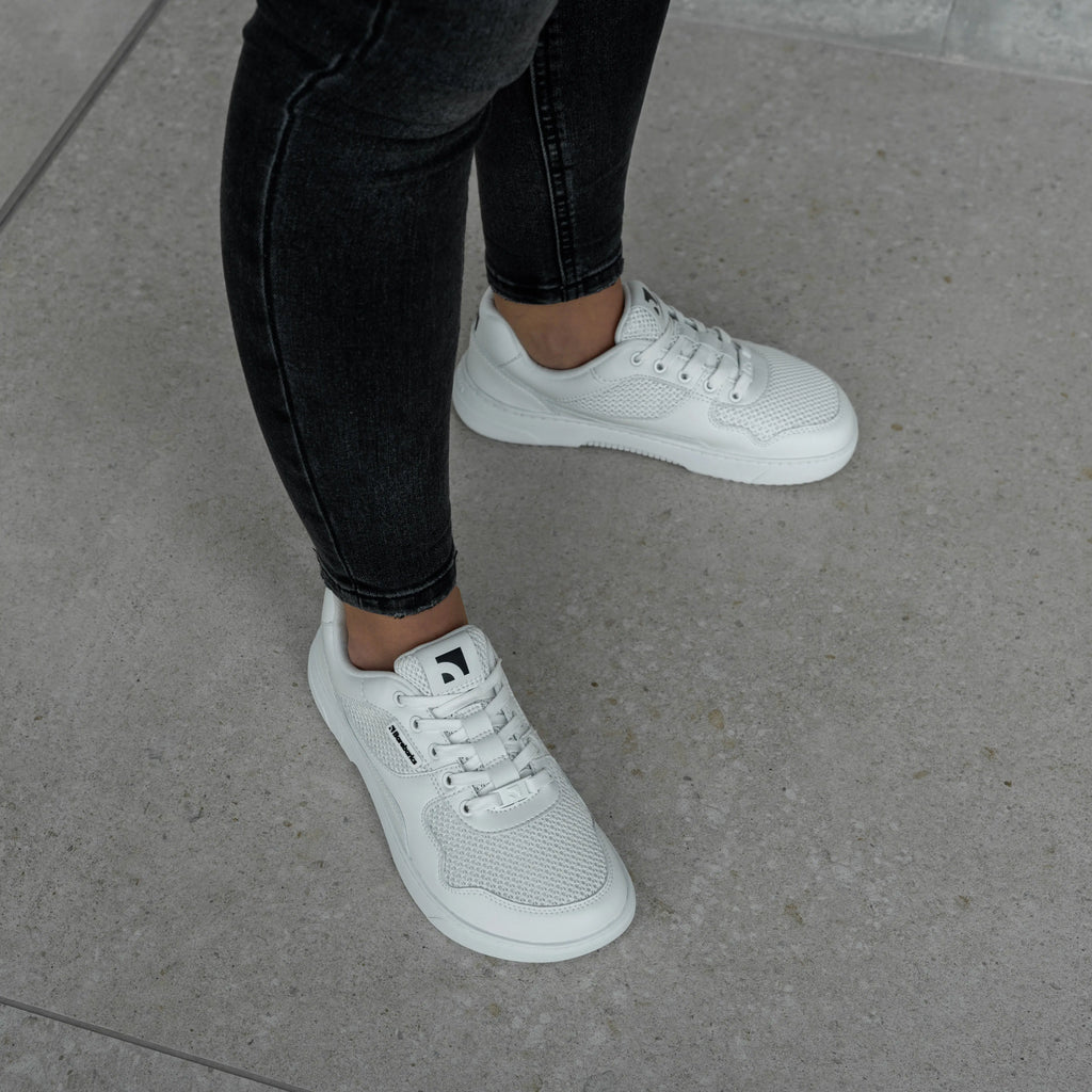 Barfuß-Sneaker Barebarics Zing - Fresh - All White