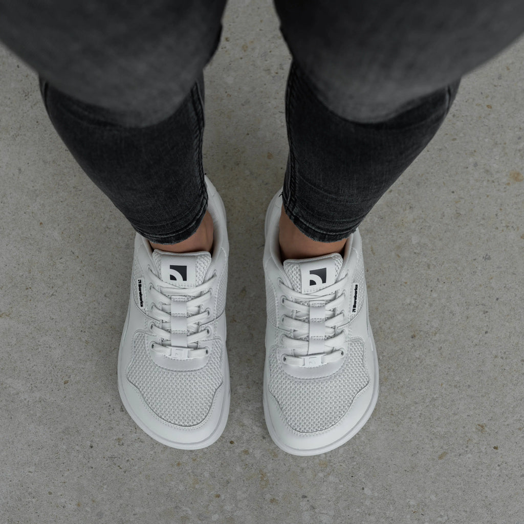 Barfuß-Sneaker Barebarics Zing - Fresh - All White