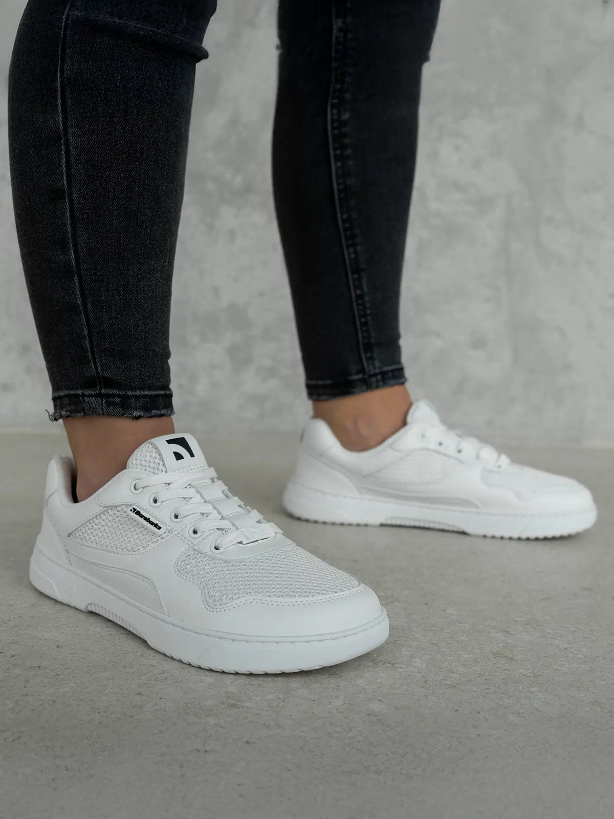 Barfuß-Sneaker Barebarics Zing - Fresh - All White