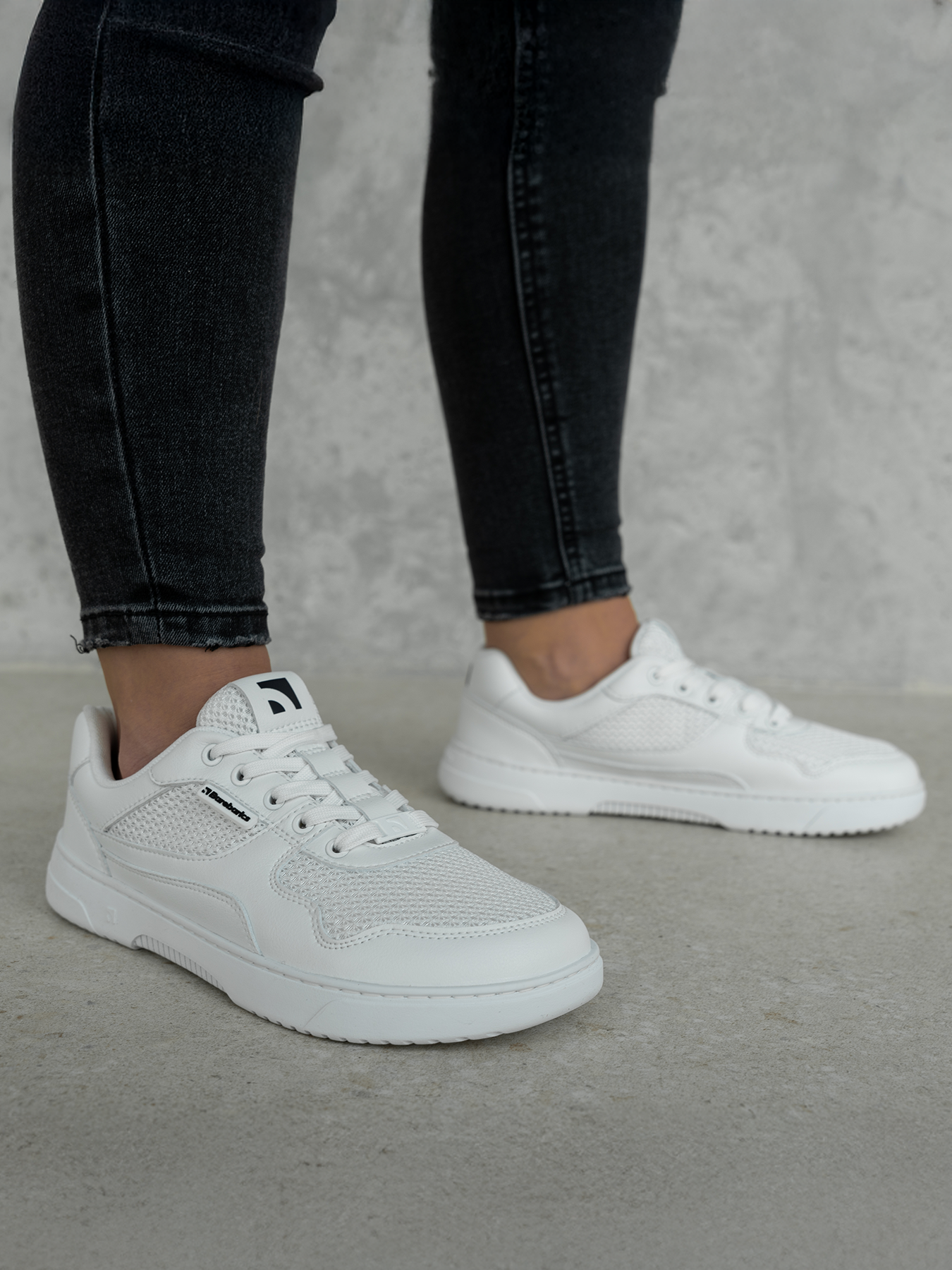 Barfuß-Sneaker Barebarics Zing - Fresh - All White