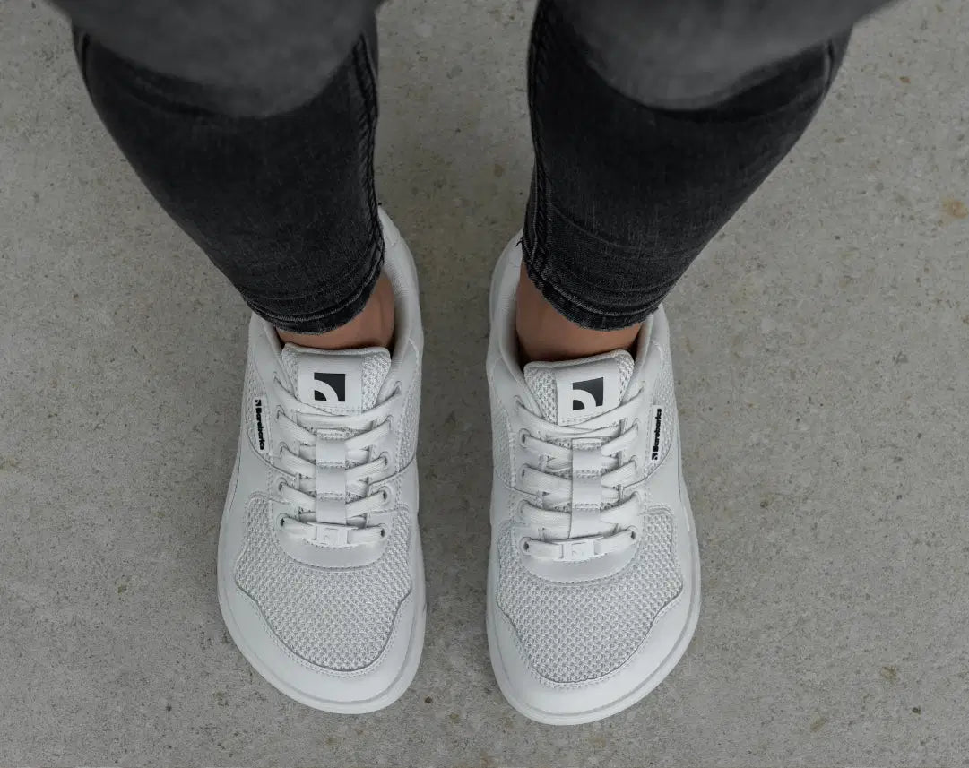 Barfuß-Sneaker Barebarics Zing - Fresh - All White