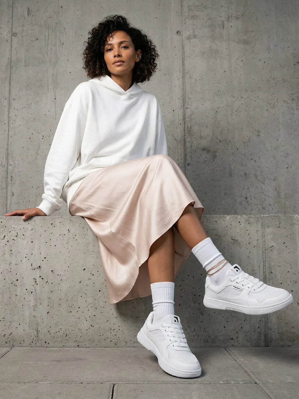 Barfuß-Sneaker Barebarics Zing - Fresh - All White
