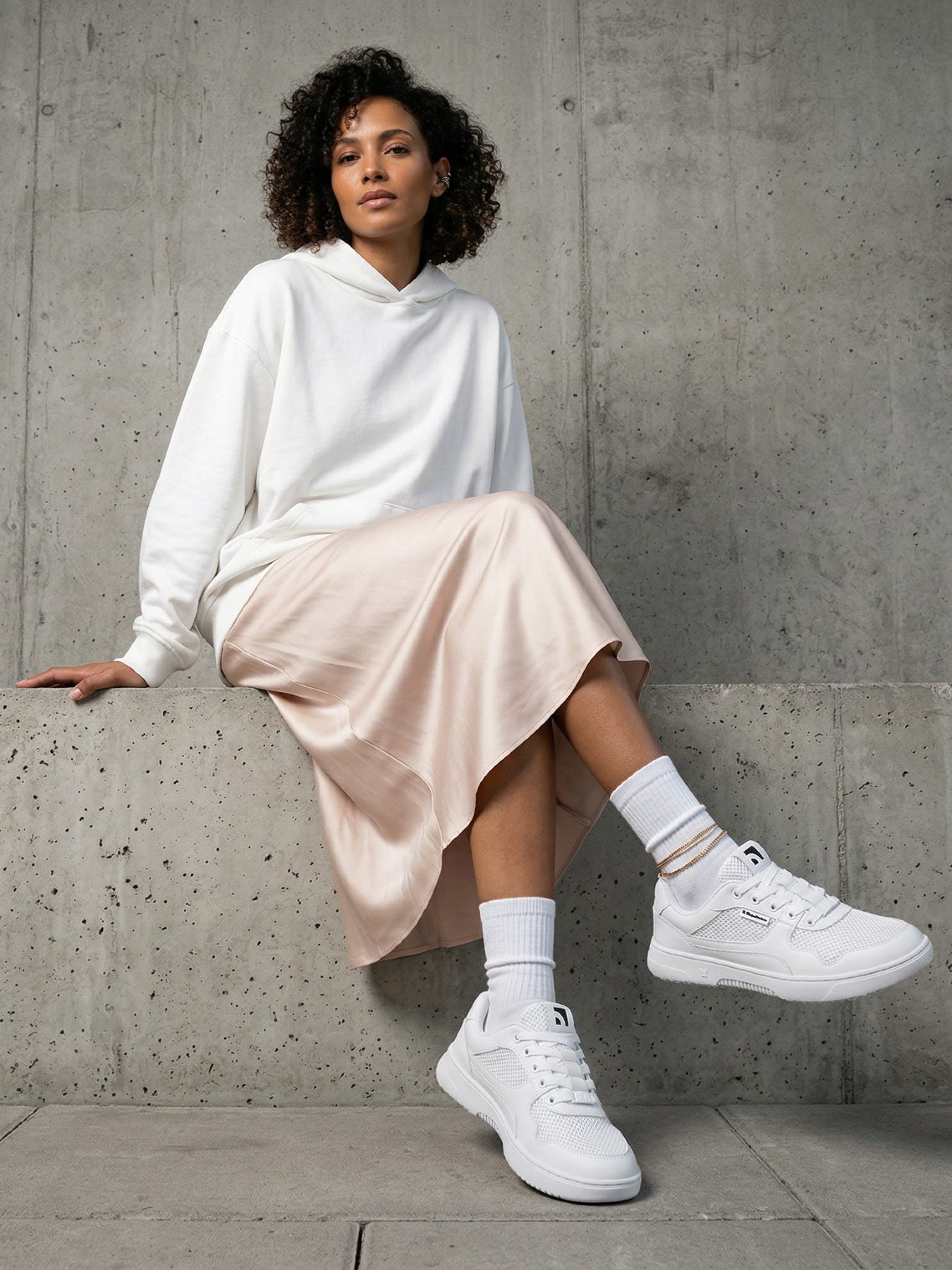 Barfuß-Sneaker Barebarics Zing - Fresh - All White