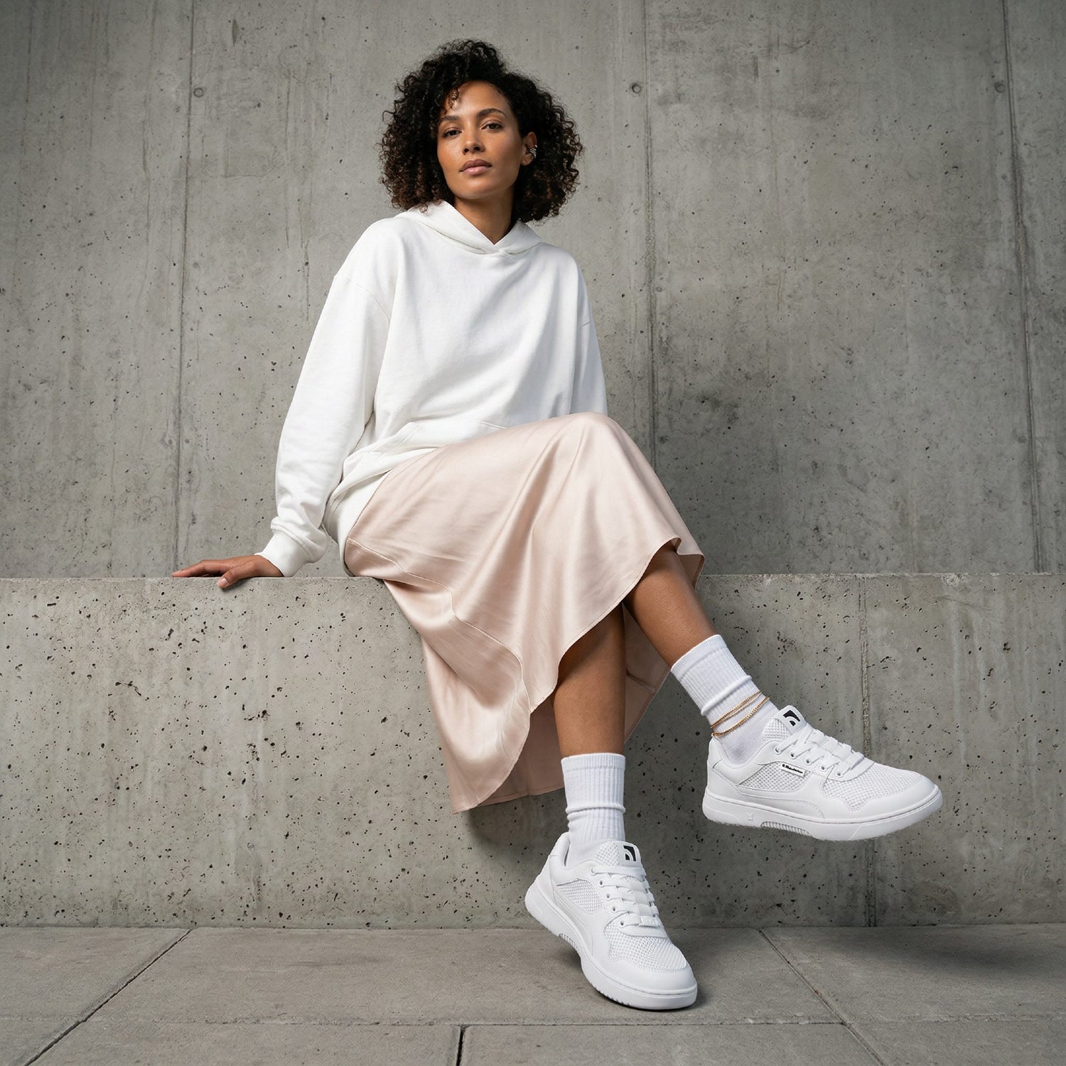 Barfuß-Sneaker Barebarics Zing - Fresh - All White
