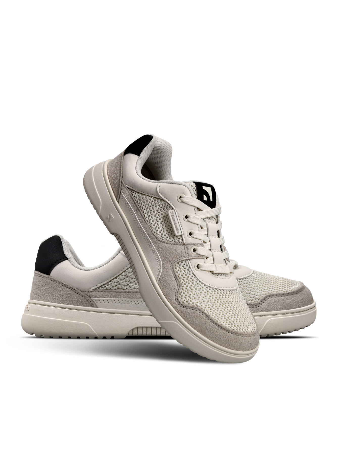 Barfuß-Sneaker Barebarics Zing - Fresh - Weiß & Beige