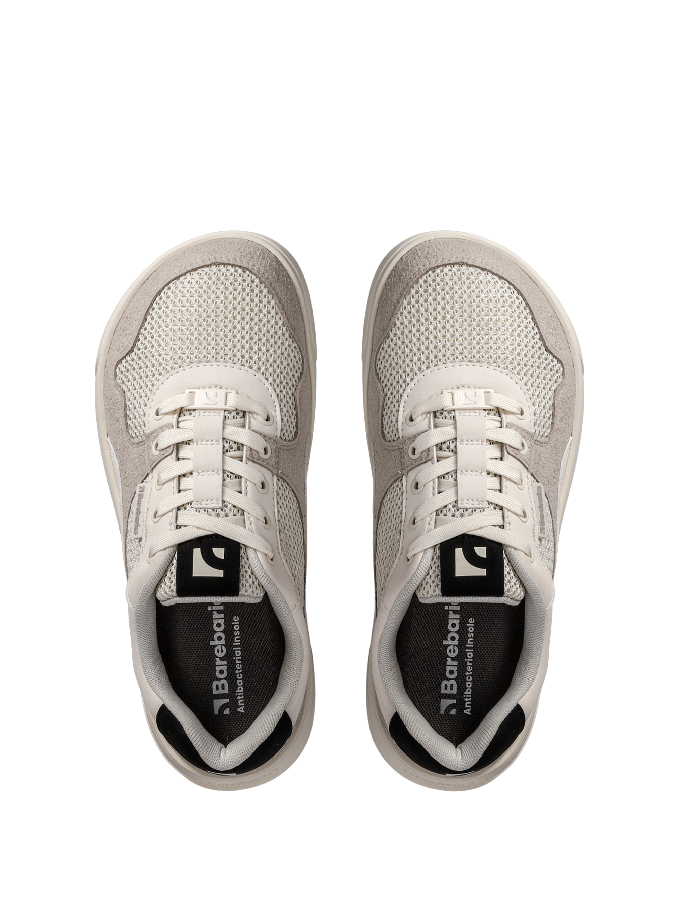 Barfuß-Sneaker Barebarics Zing - Fresh - Weiß & Beige