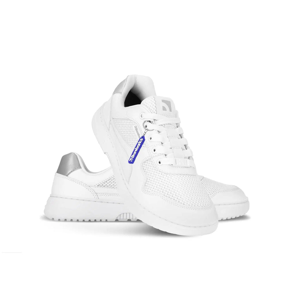Barefoot Sneakers Barebarics Zing - Fresh - White & Silver