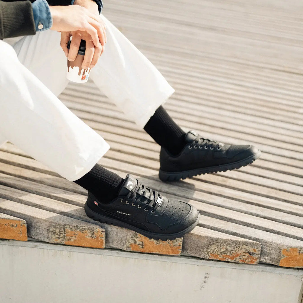 Barefoot Sneakers Barebarics Zing Frost - All Black