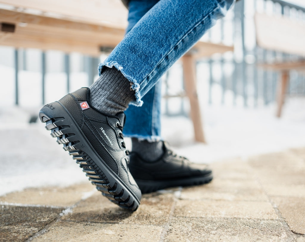 Barfuß-Sneaker Barebarics Zing Frost - All Black