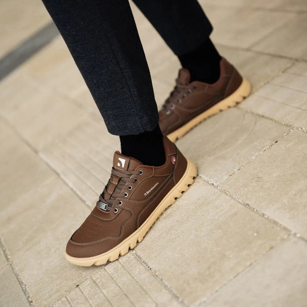 Barefoot Sneakers Barebarics Zing Frost - Dark Brown