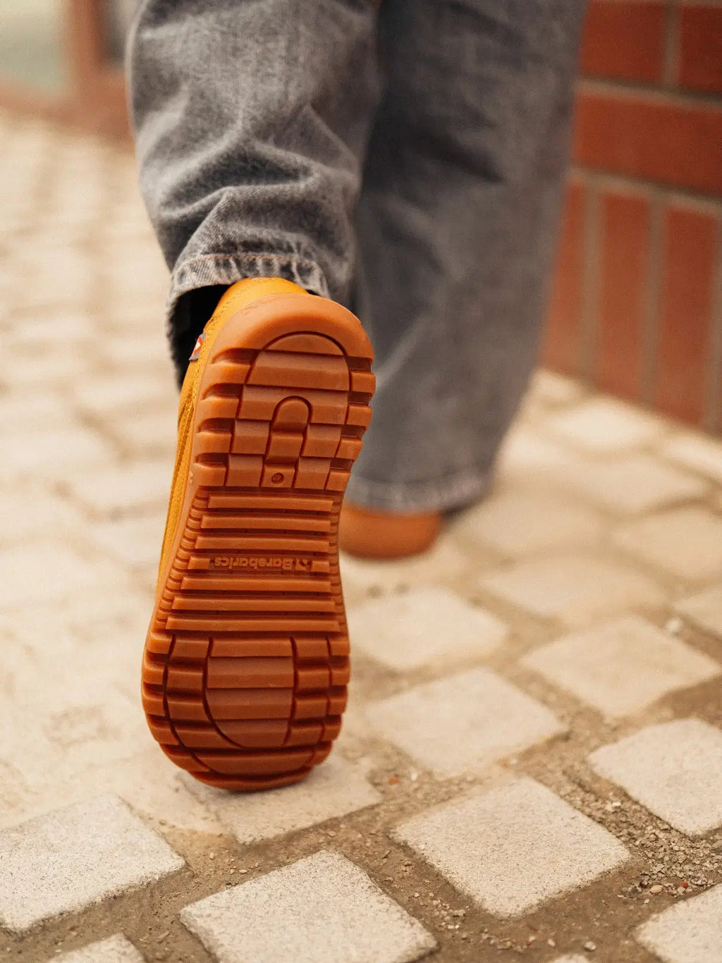 Barefoot Sneakers Barebarics Zing Frost - Light Caramel