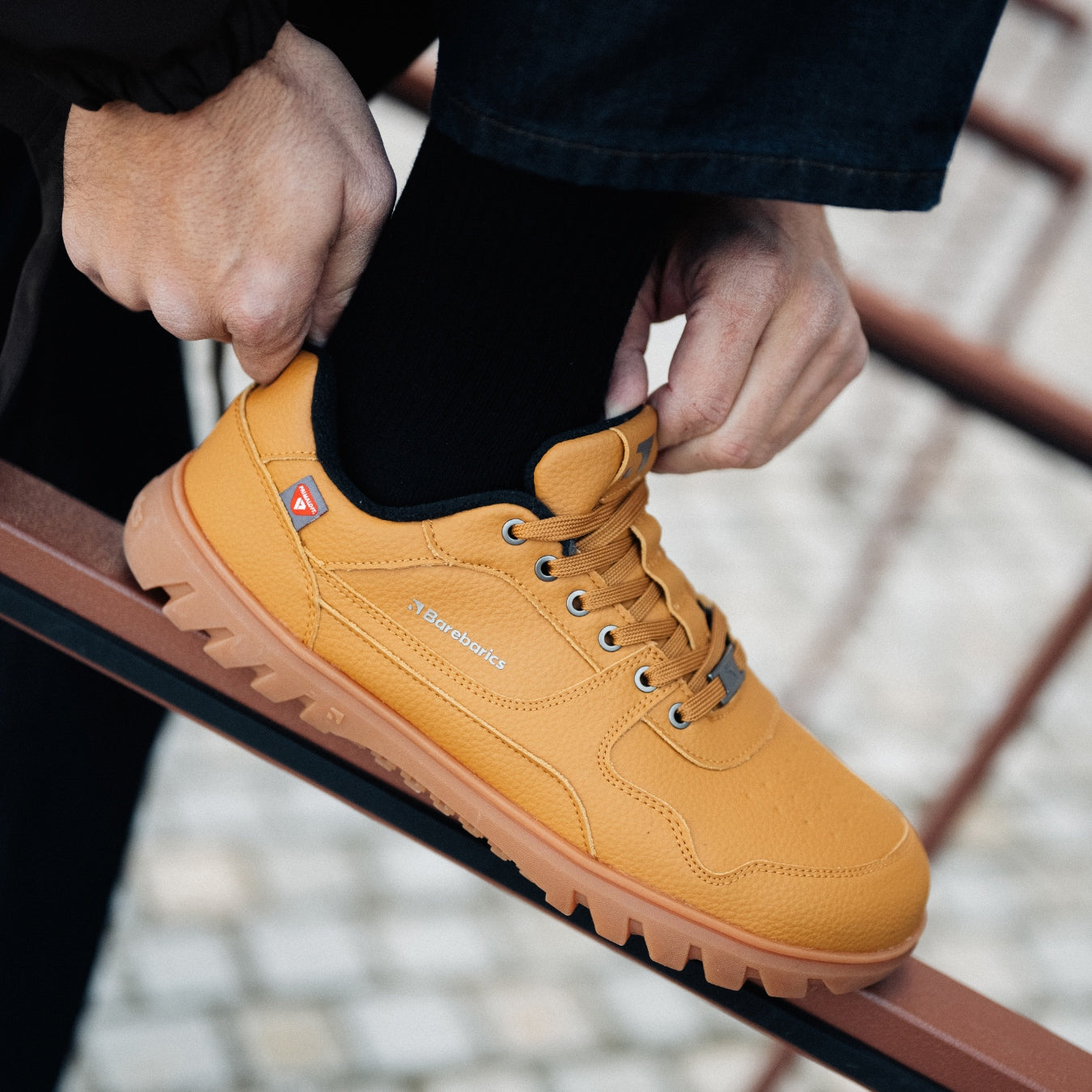 Barfußschuhe Barebarics Zing Frost - Light Caramel