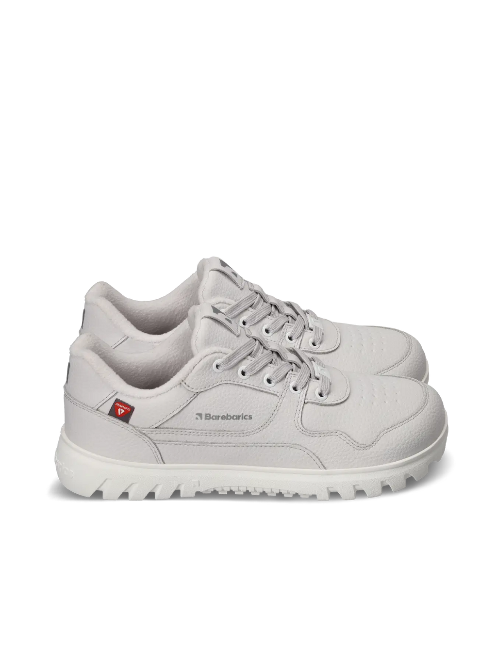 Barefoot Sneakers Barebarics Zing Frost - Light Grey & White