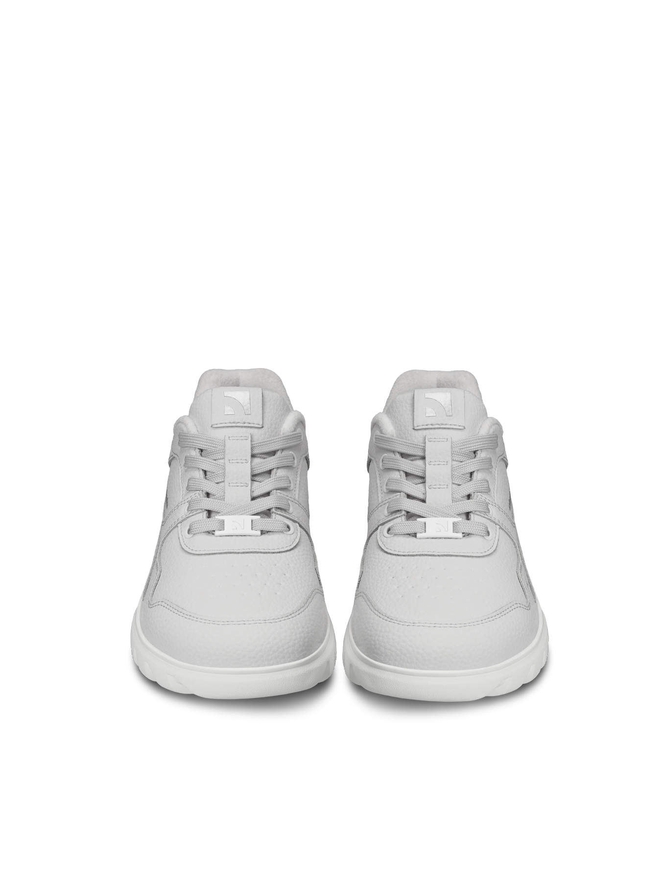Barfuß-Sneaker Barebarics Zing Frost - Hellgrau & Weiß
