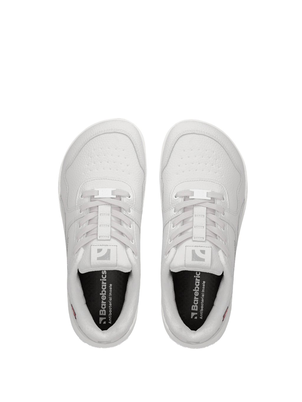 Barfuß-Sneaker Barebarics Zing Frost - Hellgrau & Weiß