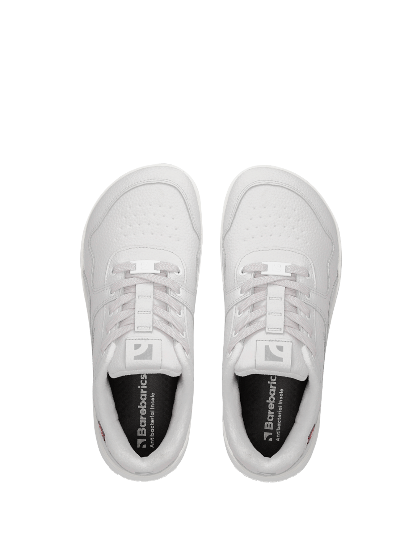 Barfuß-Sneaker Barebarics Zing Frost - Hellgrau & Weiß