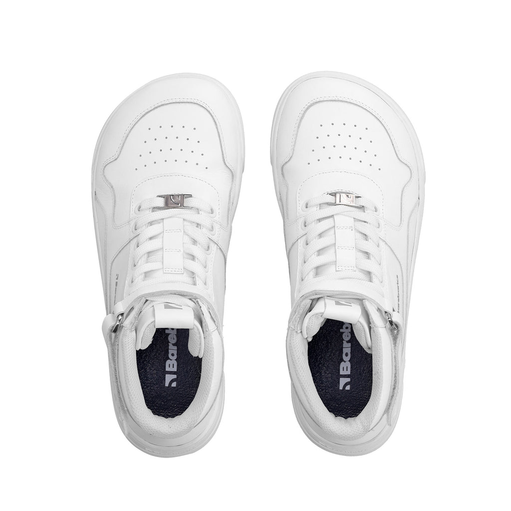 Barfuß-Sneaker Barebarics Zing - High Top - All White
