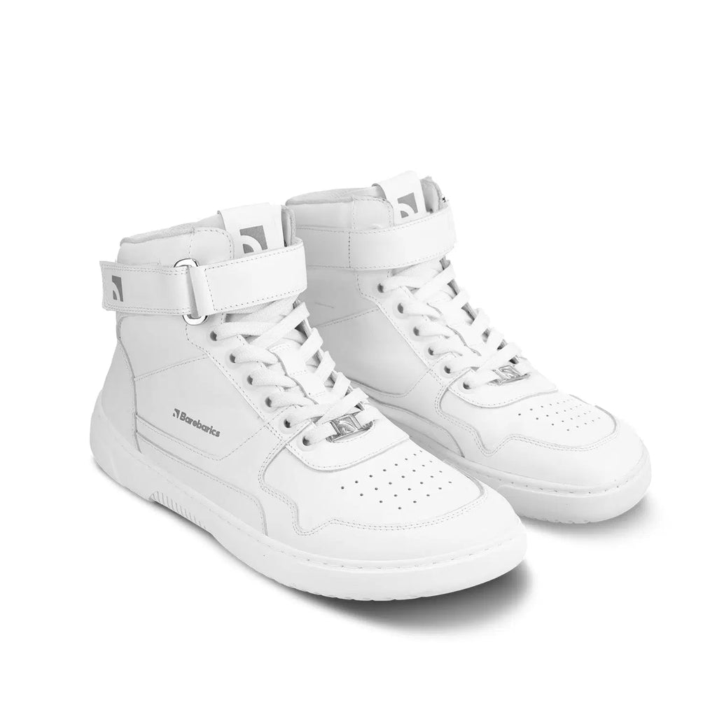 Barfuß-Sneaker Barebarics Zing - High Top - All White