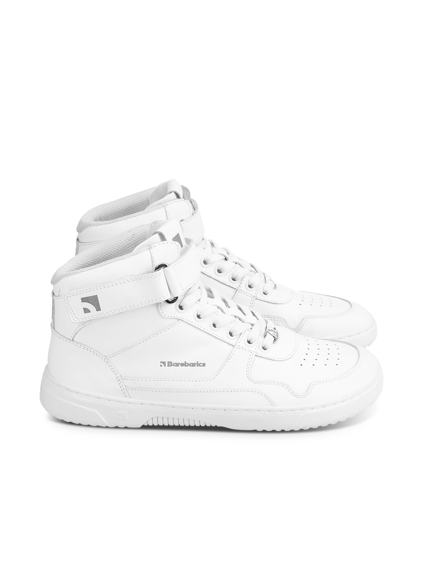 Barfuß-Sneaker Barebarics Zing - High Top - All White