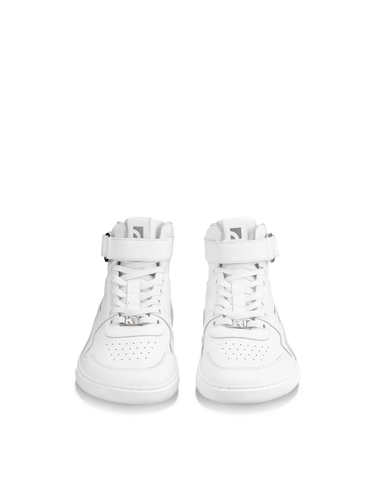 Barfuß Sneaker Barebarics Zing - High Top - All White - Leder