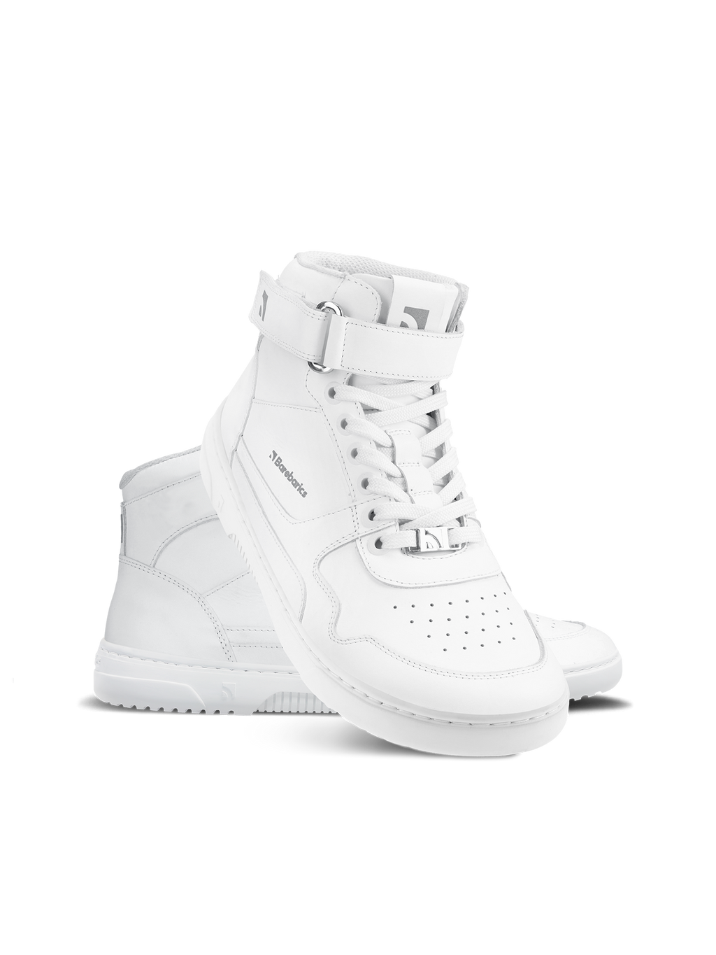 Barfuß-Sneaker Barebarics Zing - High Top - All White