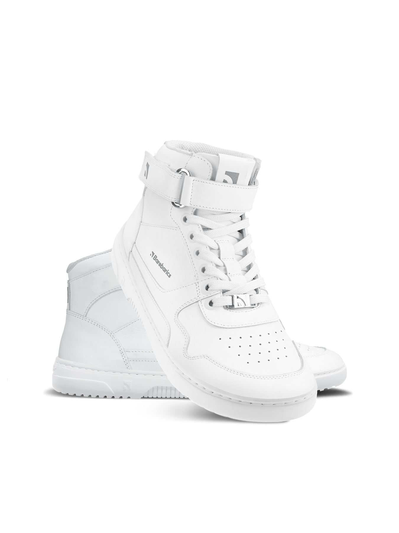 Barfuß-Sneaker Barebarics Zing - High Top - All White