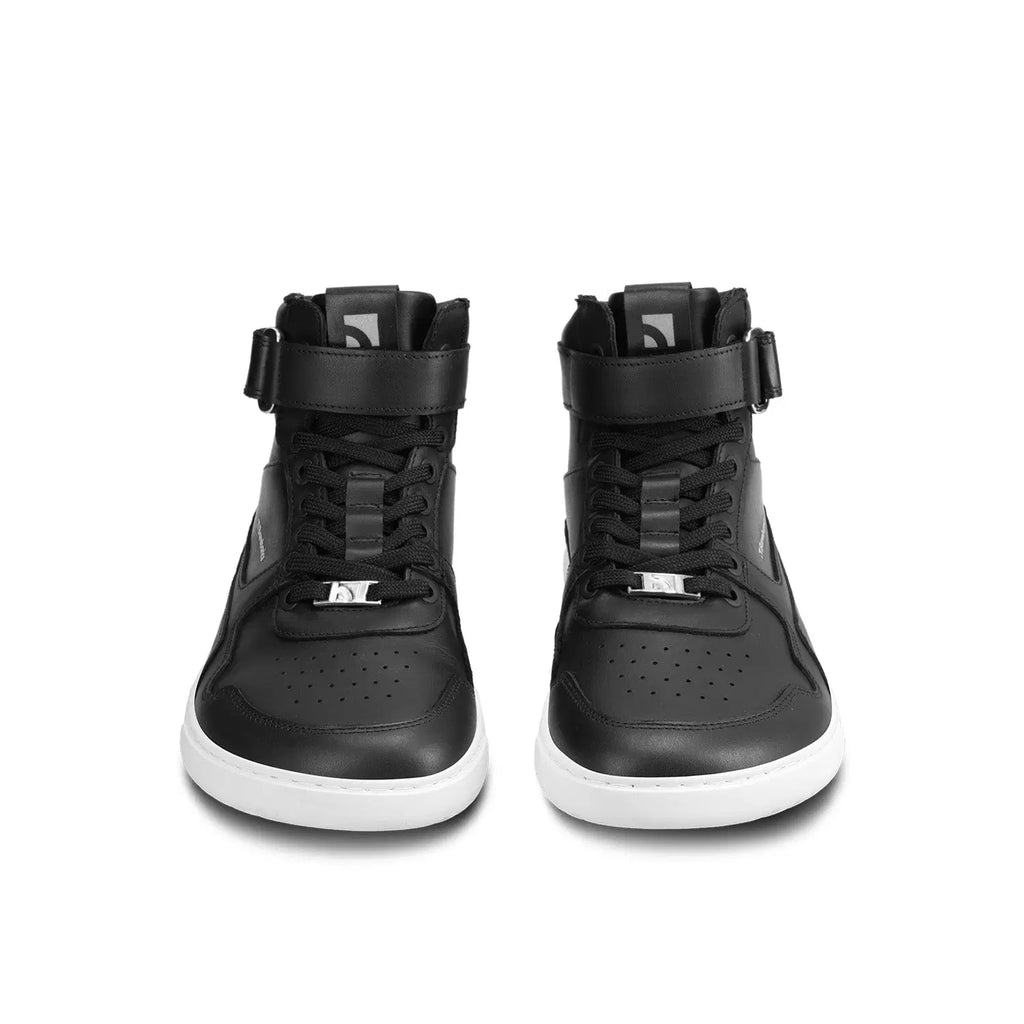 Barfuß Sneaker Barebarics Zing - High Top - Schwarz & Weiß
