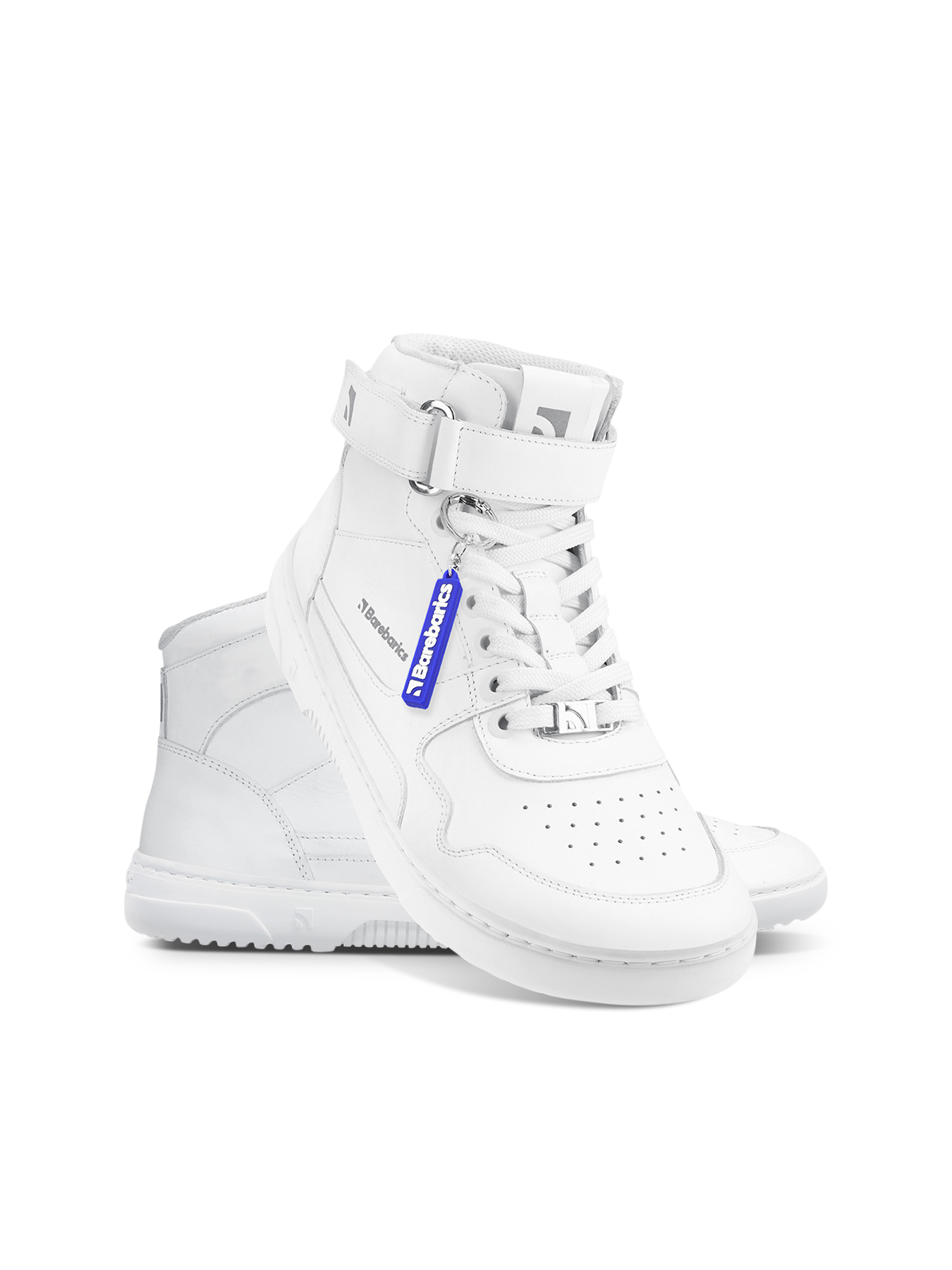 Barfuß-Sneaker Barebarics Zing - High Top - All White