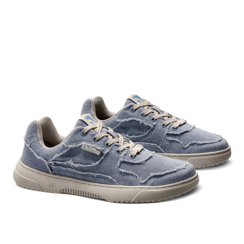 Barfuß Sneaker Barebarics Zing Denim - Hellblau