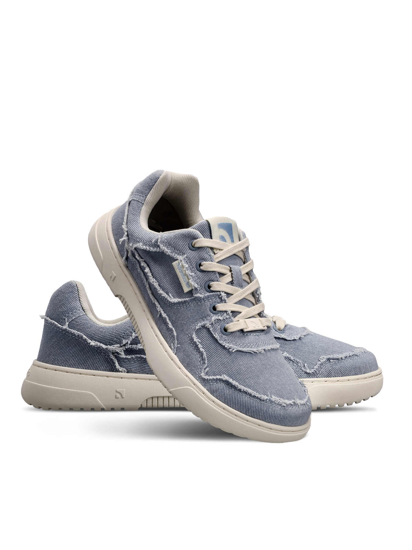 Barfuß Sneaker Barebarics Zing Denim - Hellblau